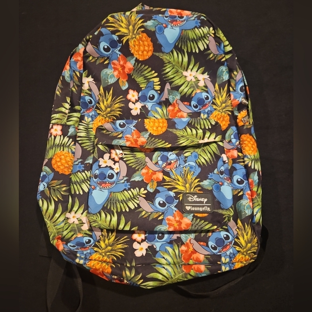Disney Loungefly Stitch Pineapple Large Size Backpack